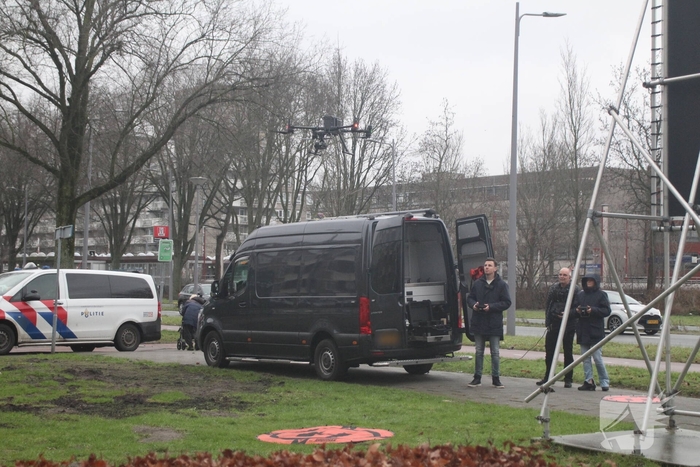 Grote politie-inzet bij verward persoon