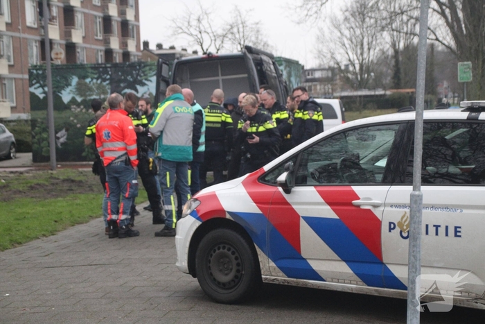 Grote politie-inzet bij verward persoon