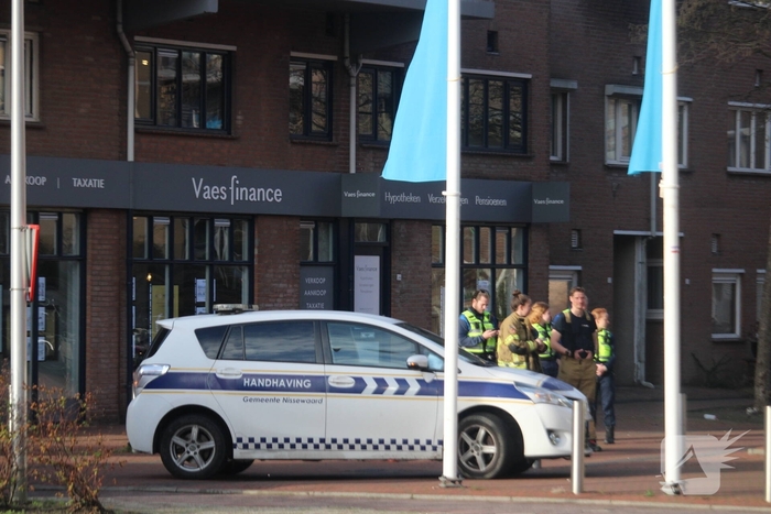 Gaslucht geroken in winkelcentrum