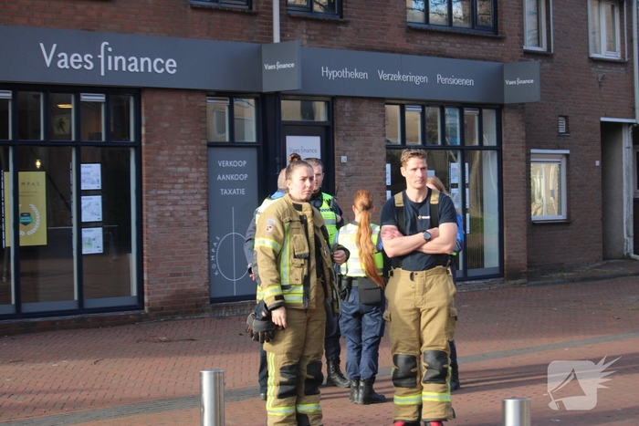 Gaslucht geroken in winkelcentrum