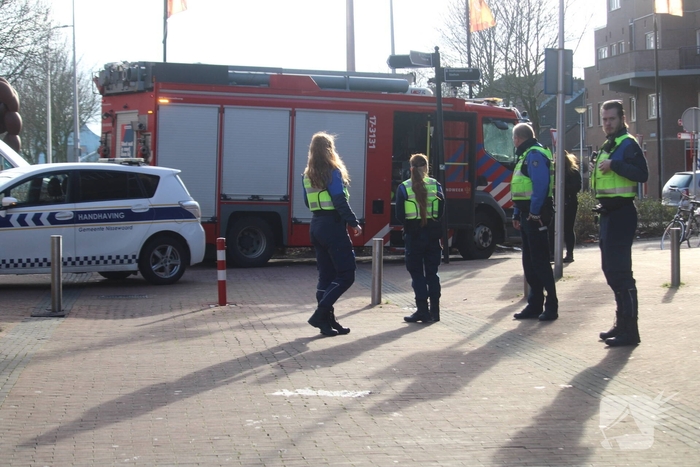 Gaslucht geroken in winkelcentrum