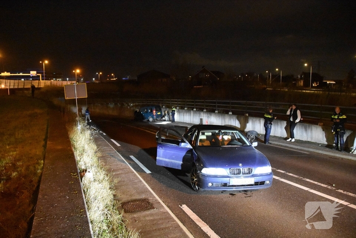 Ongeval veroorzaakt zware schade