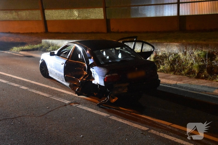 Ongeval veroorzaakt zware schade