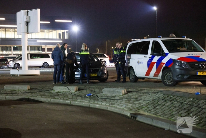 Vechtpartij bij verkeersruzie bezoekers Vrienden van Amstel