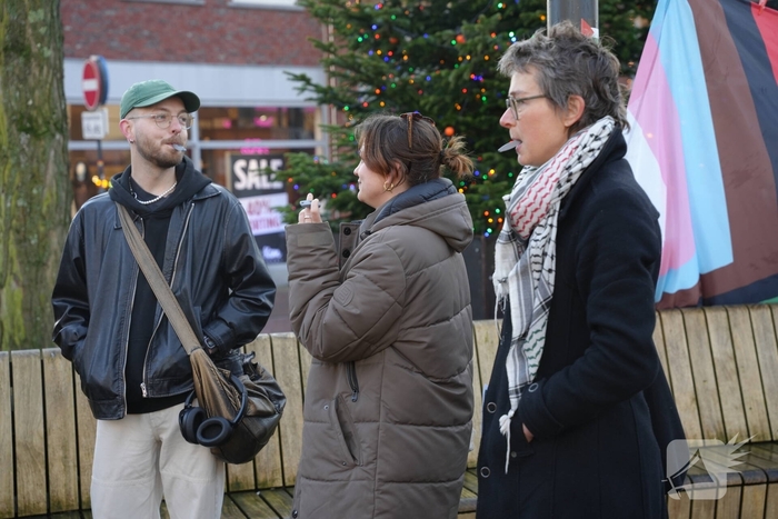 Activisten protesteren tegen Frontrunners Ministries