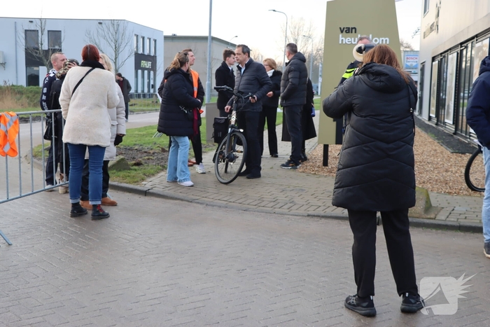 Demonstratie tegen komst asielzoekerscentrum