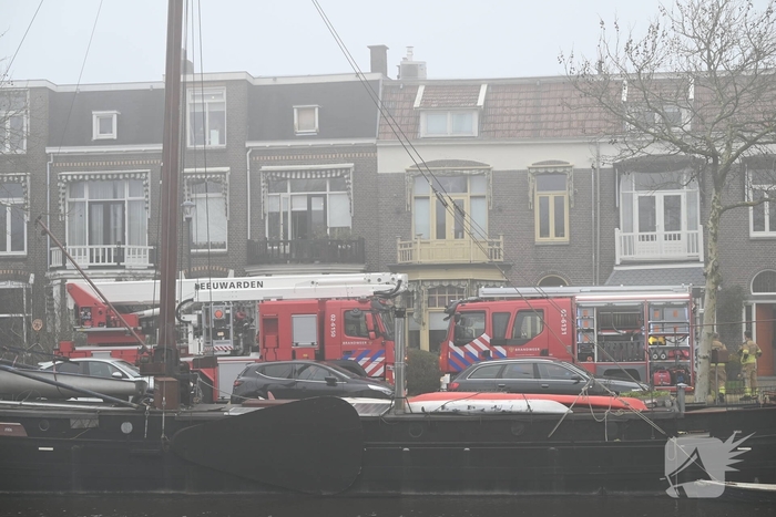 Woningbrand in Leeuwarden snel onder controle