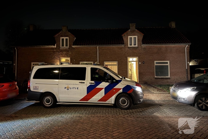 Politiehelikopter ingezet bij arrestatie na bedreiging