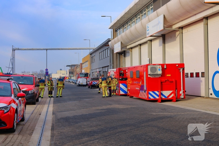 Giftig gas vrijgekomen bij bedrijf