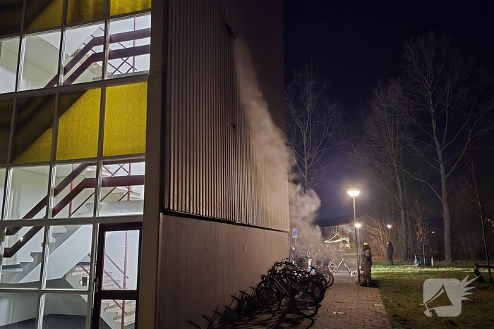 Brandweer onderzoekt abnormale rookontwikkeling en damp uit de schoorsteen