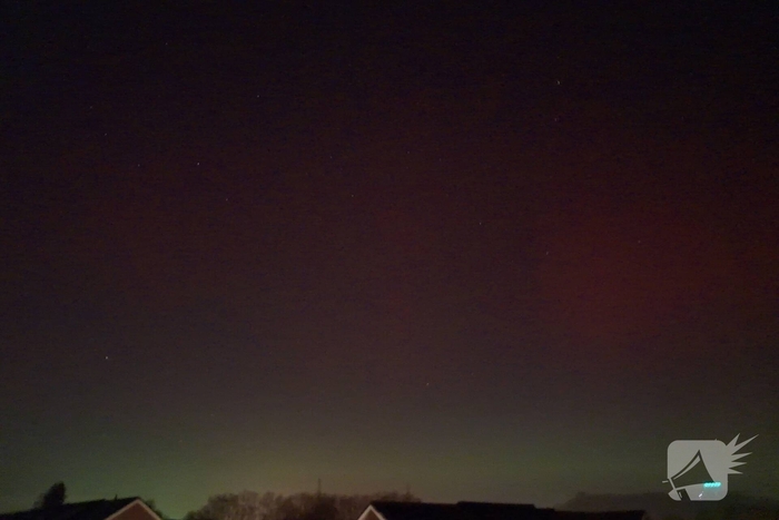 Noorderlicht zichtbaar door solar storm