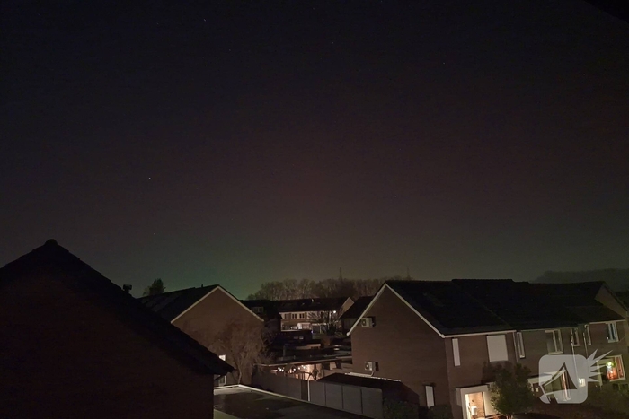 Noorderlicht zichtbaar door solar storm