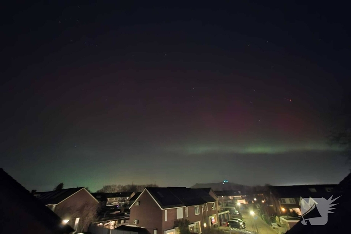 Noorderlicht zichtbaar door solar storm