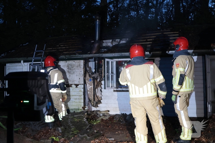 Brand in schuurtje snel onder controle