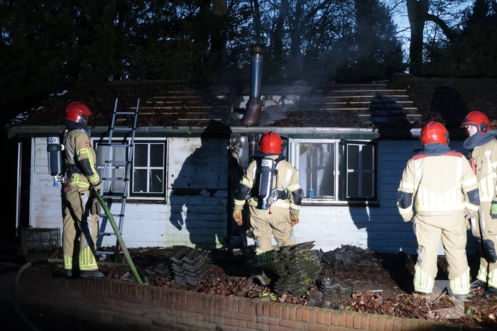 Brand in schuurtje snel onder controle