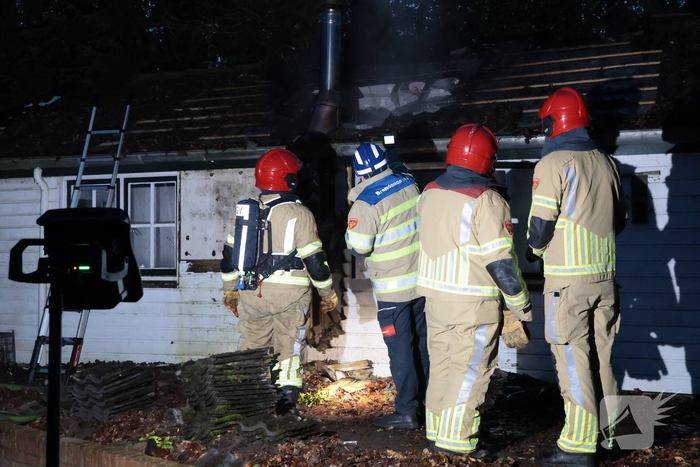 Brand in schuurtje snel onder controle