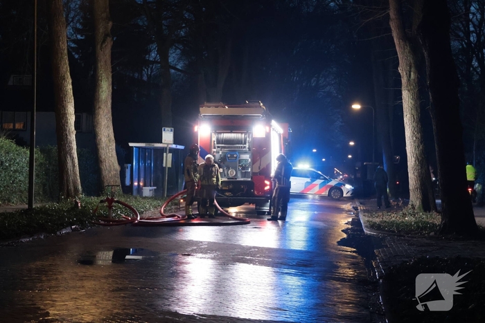 Brand in schuurtje snel onder controle