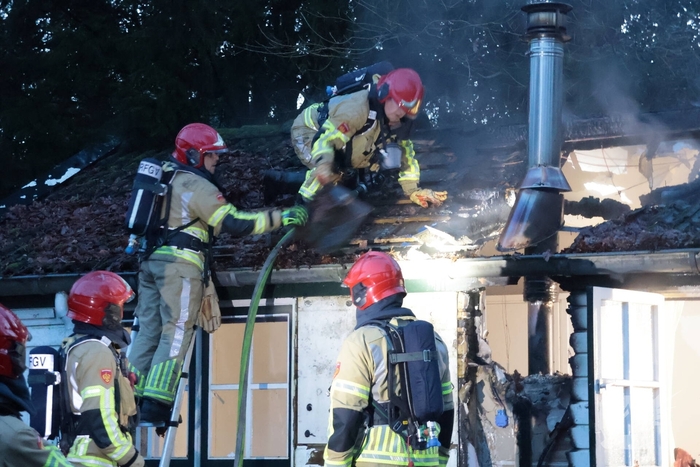 Brand in schuurtje snel onder controle
