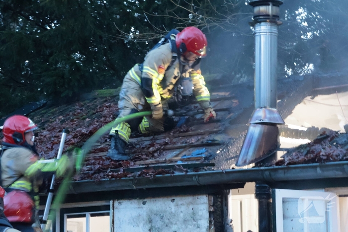 Brand in schuurtje snel onder controle