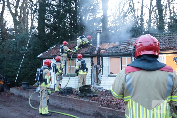Brand in schuurtje snel onder controle
