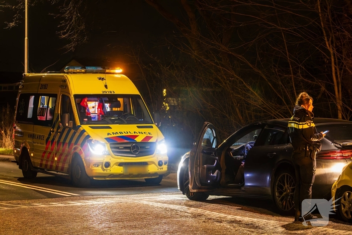 Dure Porsche betrokken bij ongeval