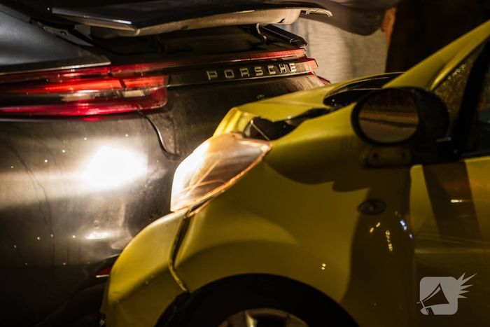 Dure Porsche betrokken bij ongeval