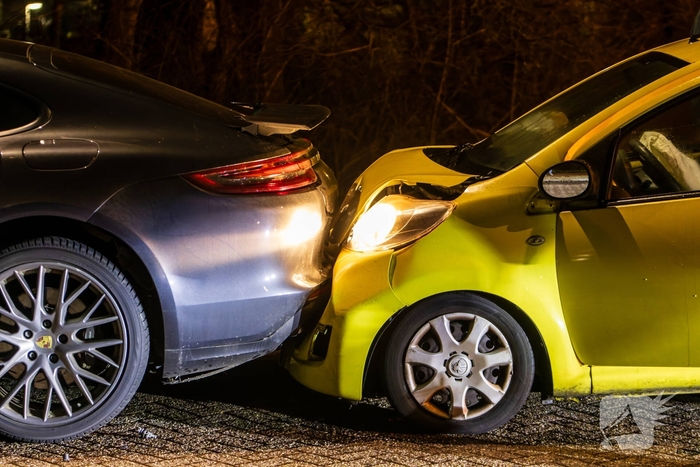 Dure Porsche betrokken bij ongeval