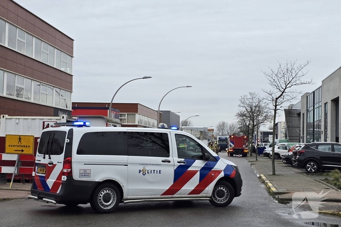 Controle na gaslucht in winkelpand