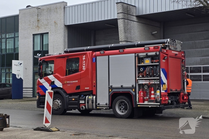 Controle na gaslucht in winkelpand