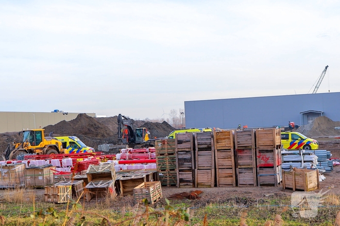 Traumahelikopter ingezet na ongeval