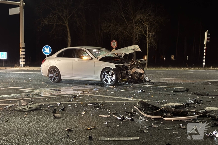 Aanrijding op N340 leidt tot verkeersafsluiting
