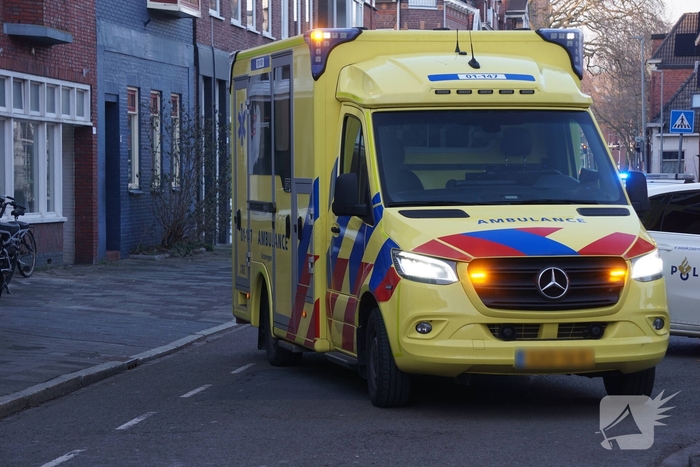 Ongeval tussen scooter en fietser