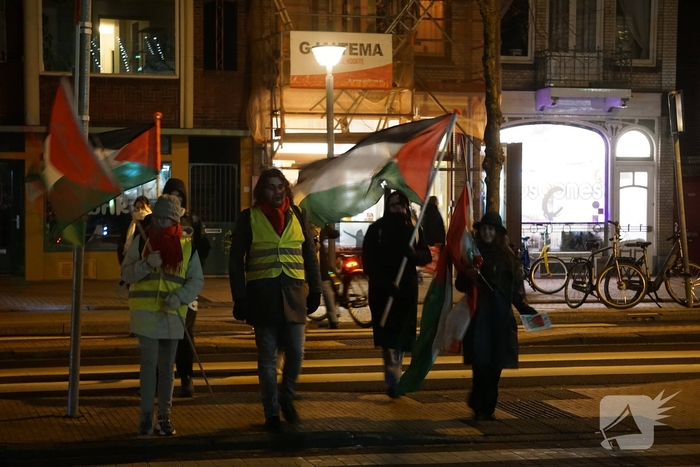 Demonstratie trekt aandacht in centrum