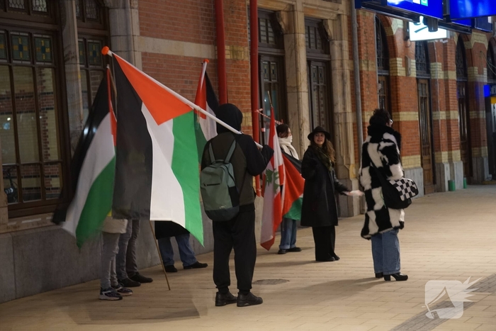 Demonstratie trekt aandacht in centrum