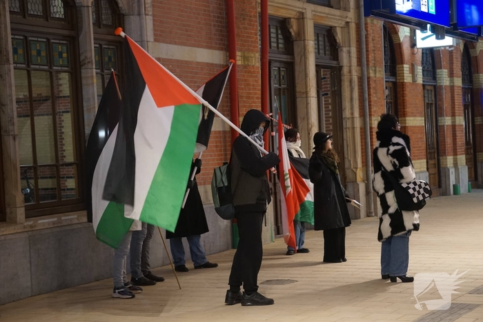 Demonstratie trekt aandacht in centrum