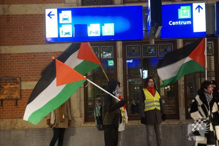 Demonstratie trekt aandacht in centrum