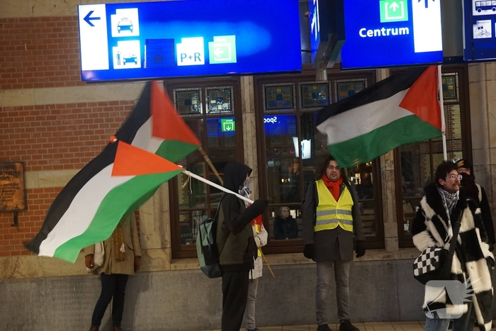 Demonstratie trekt aandacht in centrum