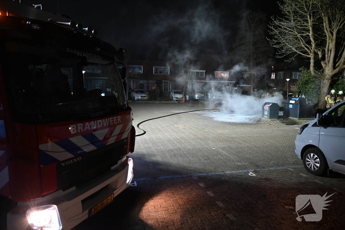 Brand in voertuig geblust
