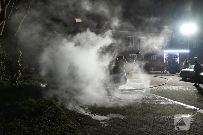 Brand in voertuig geblust