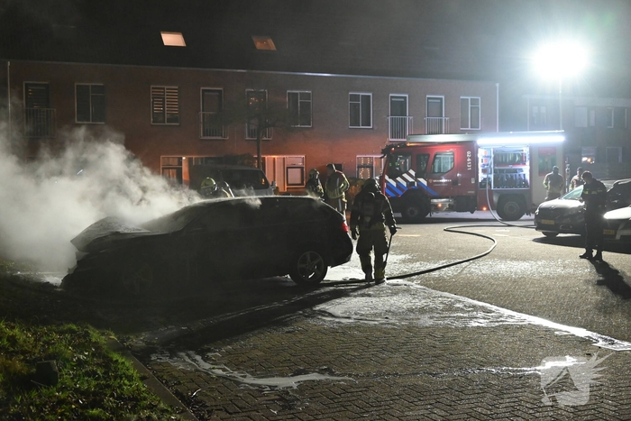 Brand in voertuig geblust