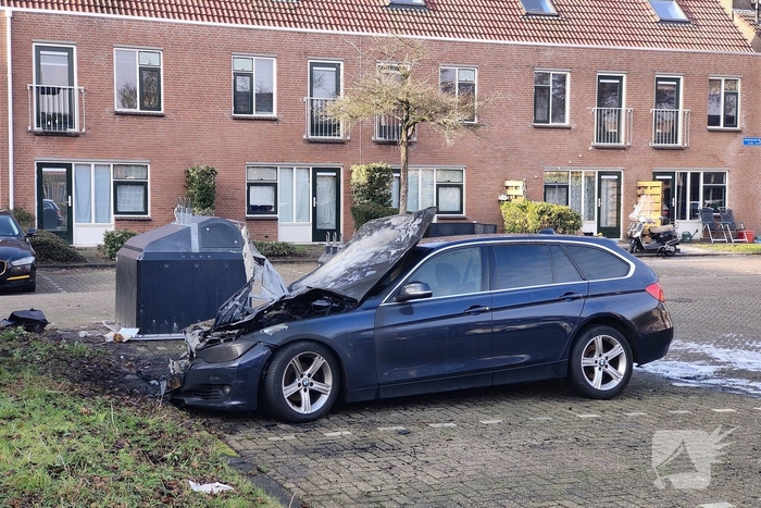 Forse brandschade aan voertuigen