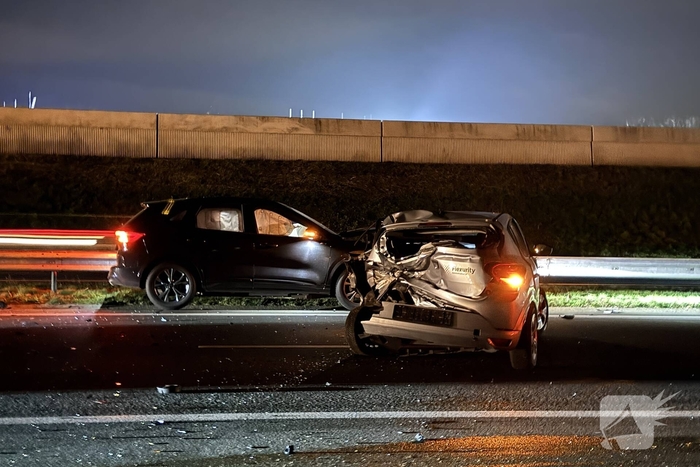 Meerdere auto's betrokken bij ongeval op snelweg