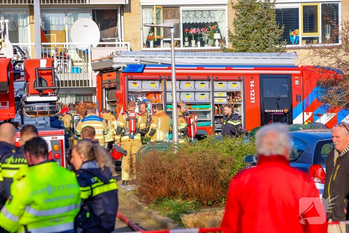 Woningbrand leidt tot ontruiming verzorgingshuis