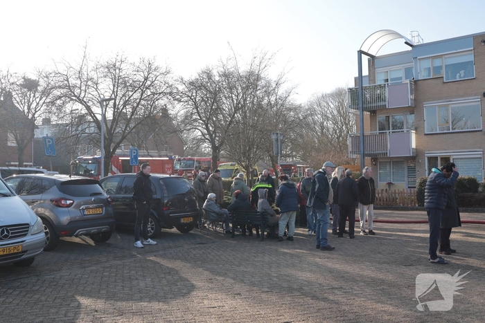 Woningbrand leidt tot ontruiming verzorgingshuis