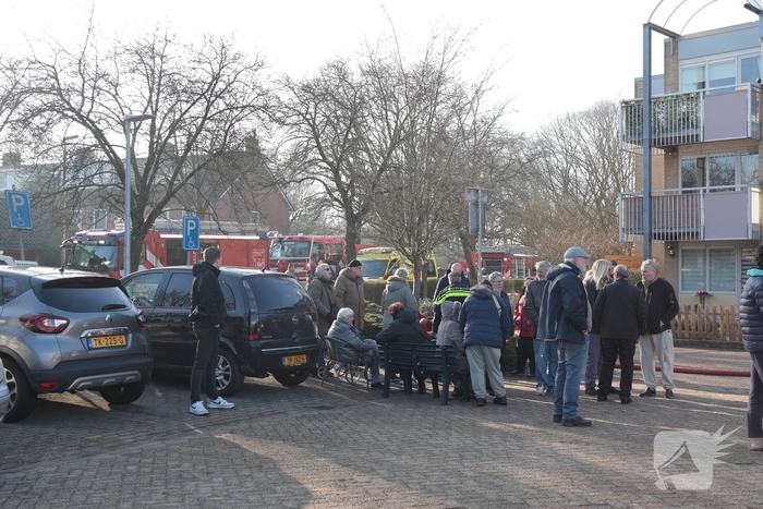 Woningbrand leidt tot ontruiming verzorgingshuis