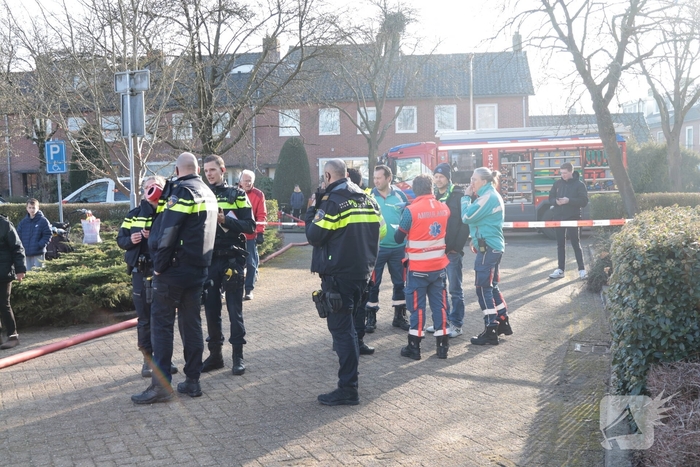 Woningbrand leidt tot ontruiming verzorgingshuis
