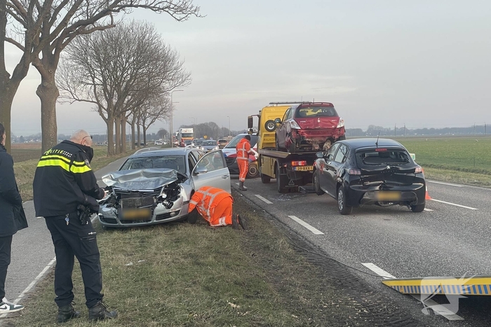 Grote schade na aanrijding