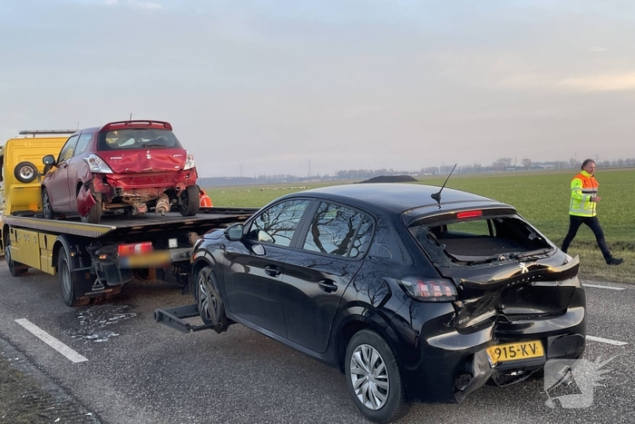 Grote schade na aanrijding