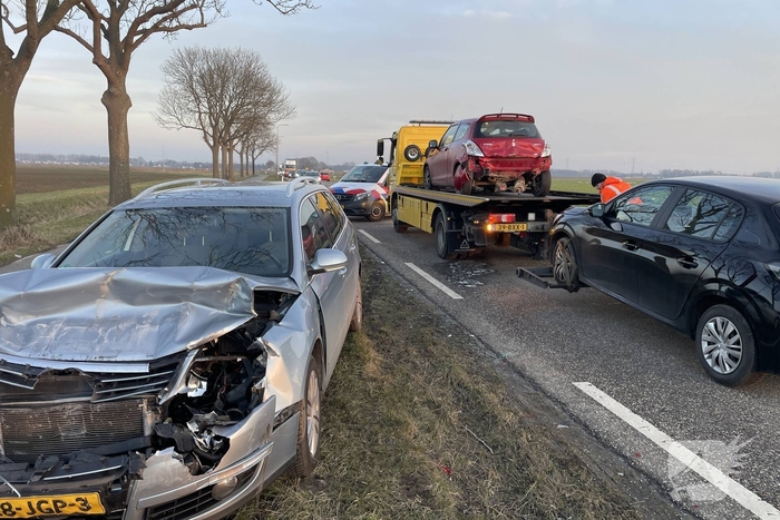 Grote schade na aanrijding