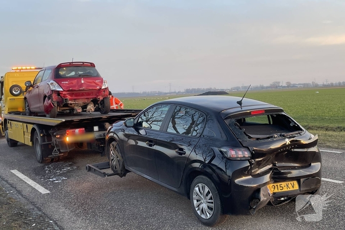 Grote schade na aanrijding